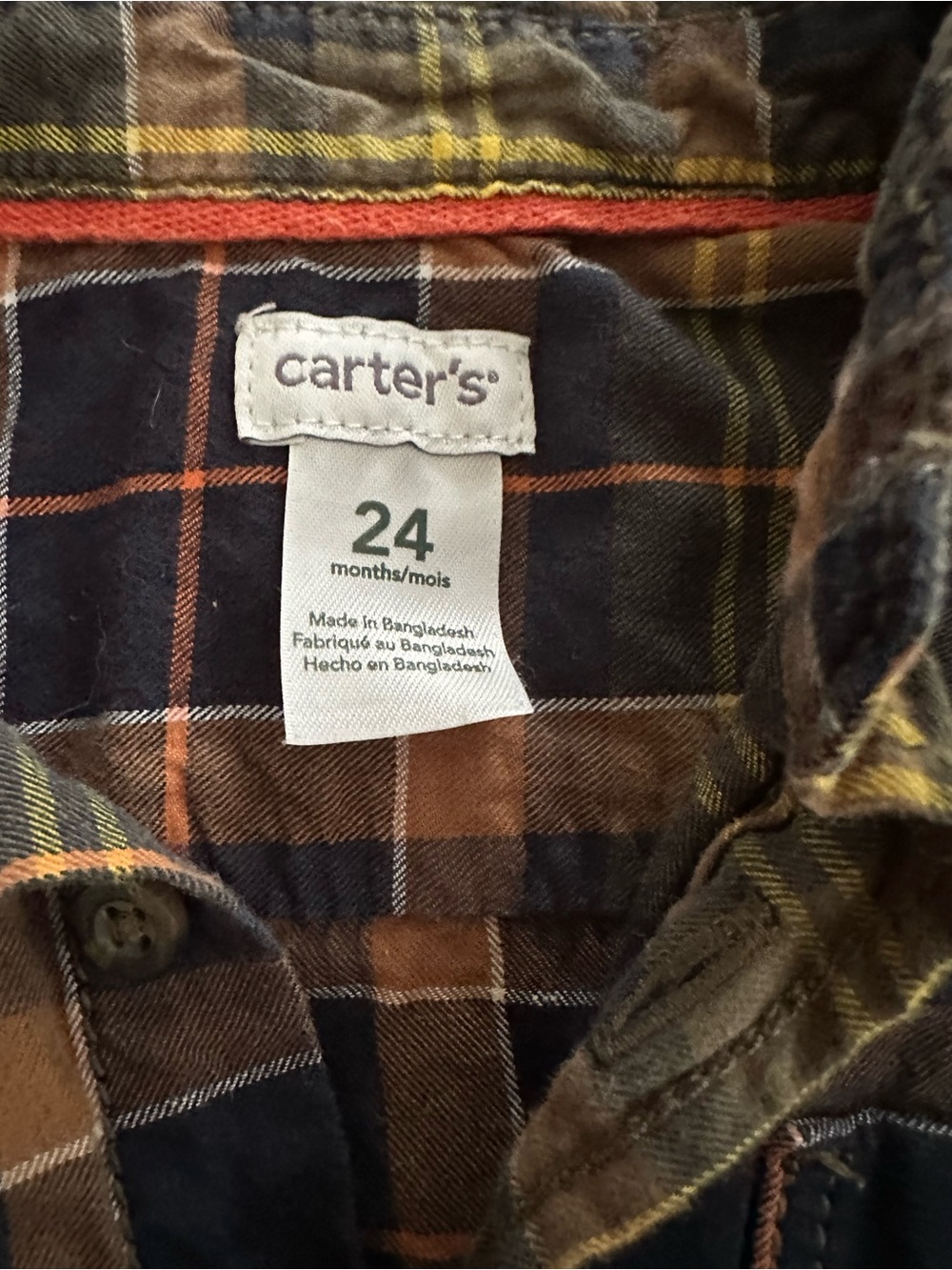 Kids Clothes Bundle (Carter’s Tops and Cat&Jack pants) - 5 pieces - Picture 16 of 16